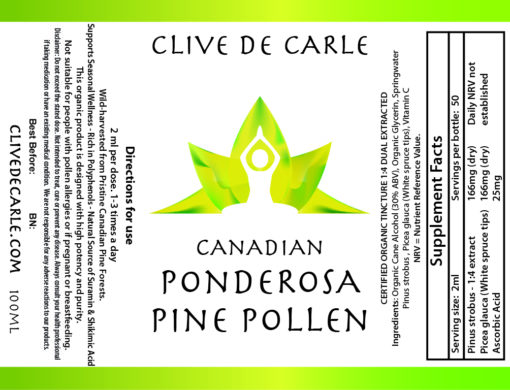 Wild-Harvested Canadian Pine Pollen - Image 2